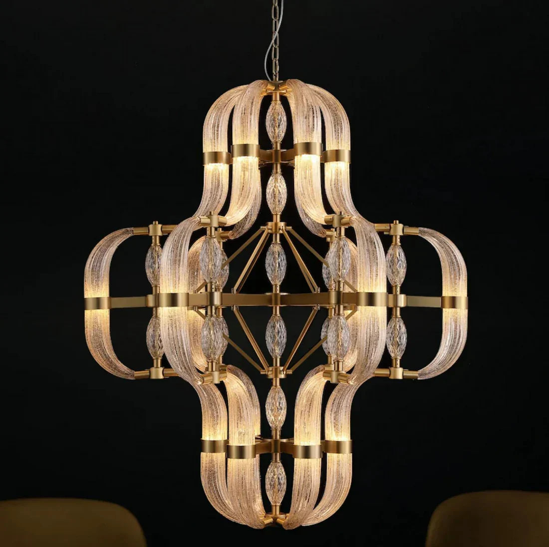 Modern Art Glass Chandelier for Living Room / dining Room / kitchen Island / bedroom