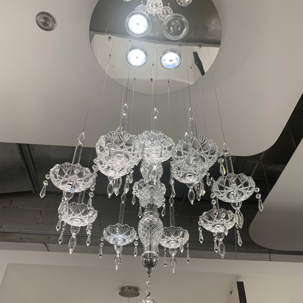 Modern Art Floating Chandelier for Living Room / foyer / hotel
