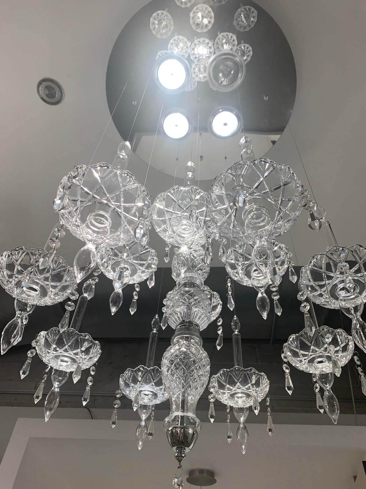 Modern Art Floating Chandelier for Living Room / foyer / hotel