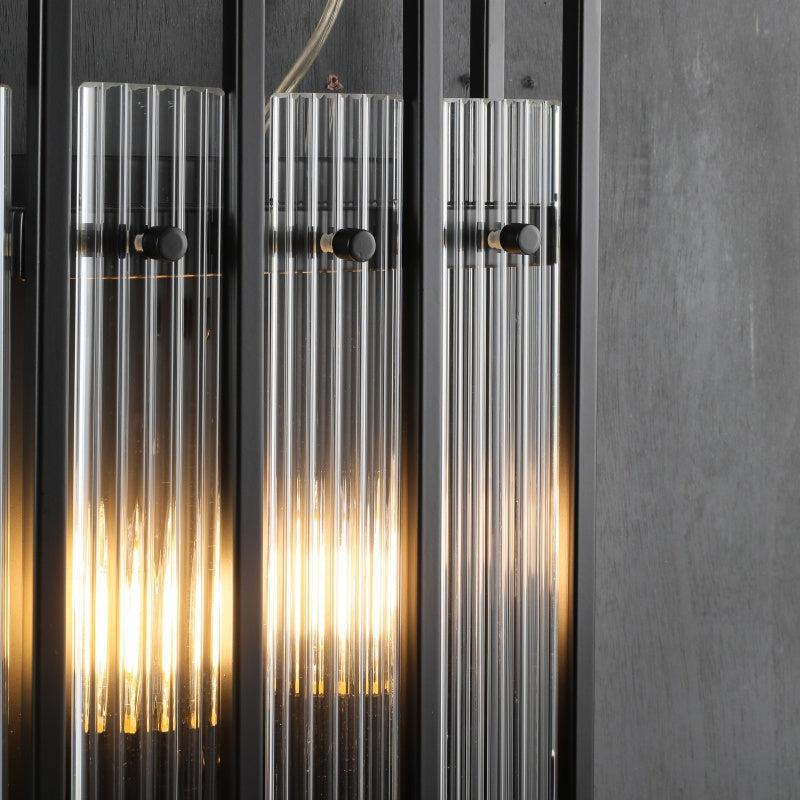 Sun Marcus Glass Rectangular Wall Sconce