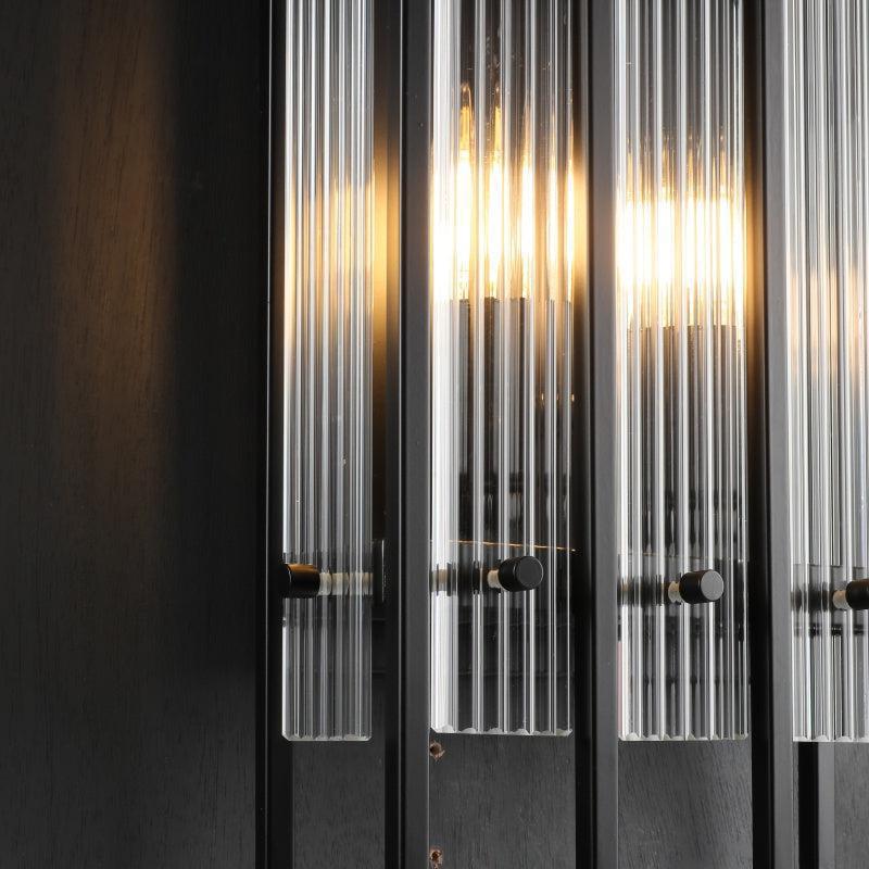 Sun Marcus Glass Rectangular Wall Sconce