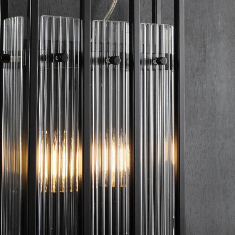 Sun Marcus Glass Rectangular Wall Sconce