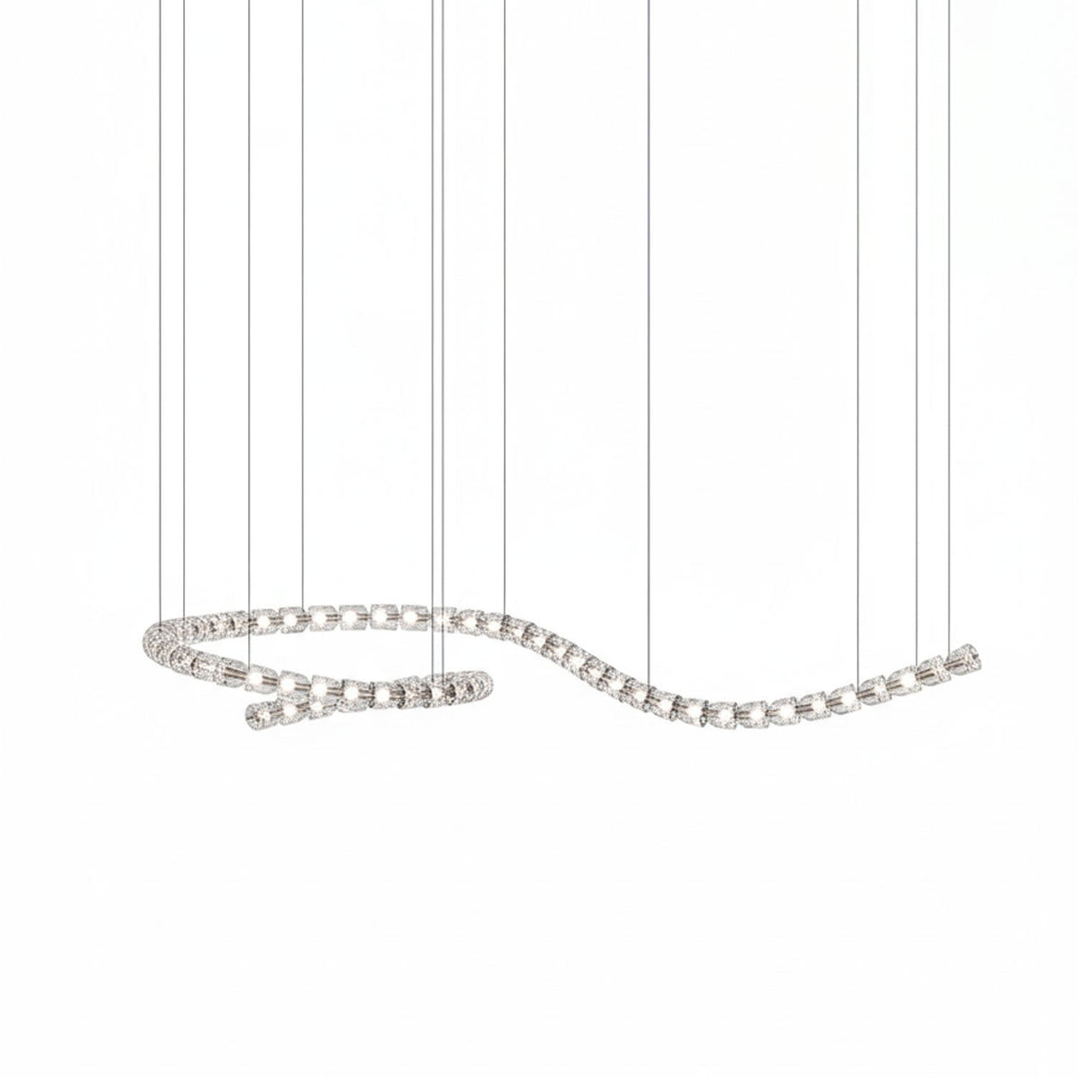Gabriel Chrome Crystal Chandelier