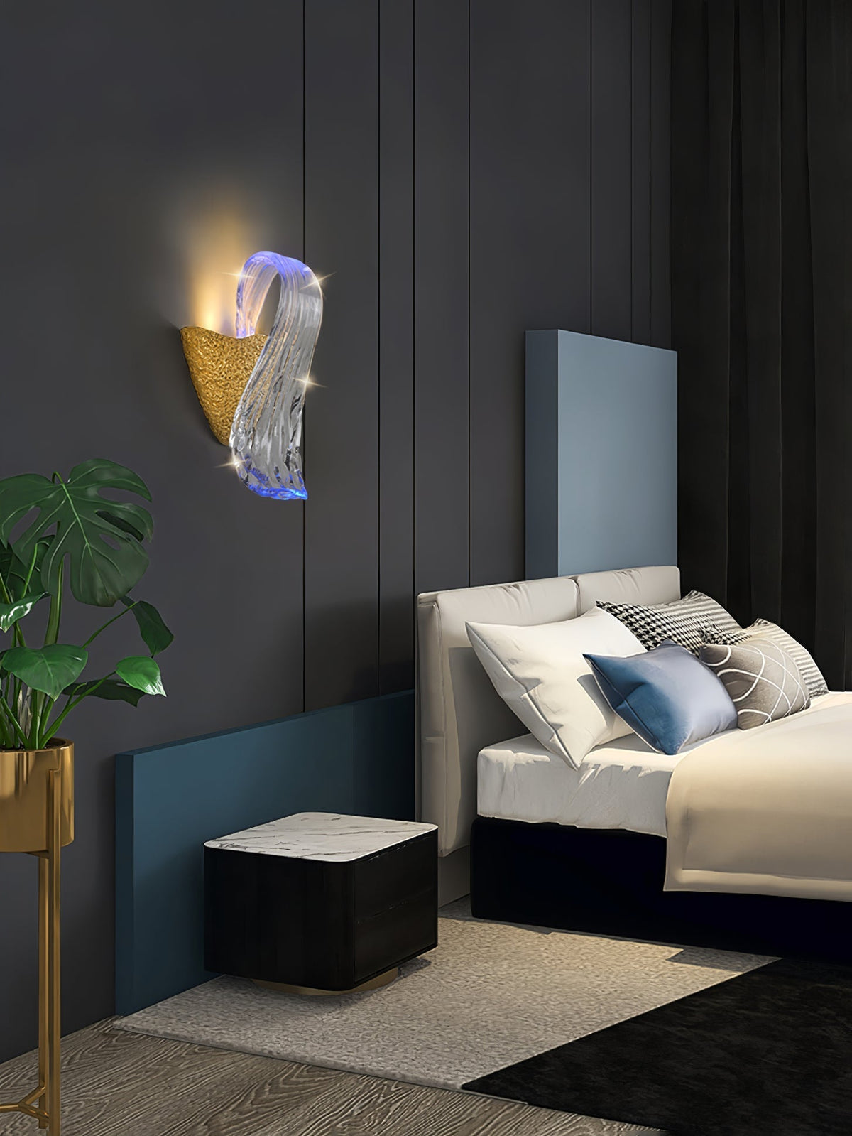 Icarus Daedalus Branch Wall Sconce