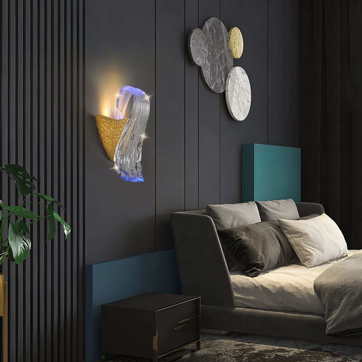 Icarus Daedalus Branch Wall Sconce