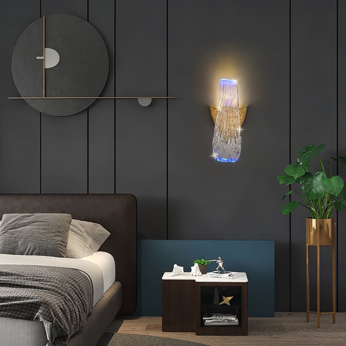 Icarus Daedalus Branch Wall Sconce