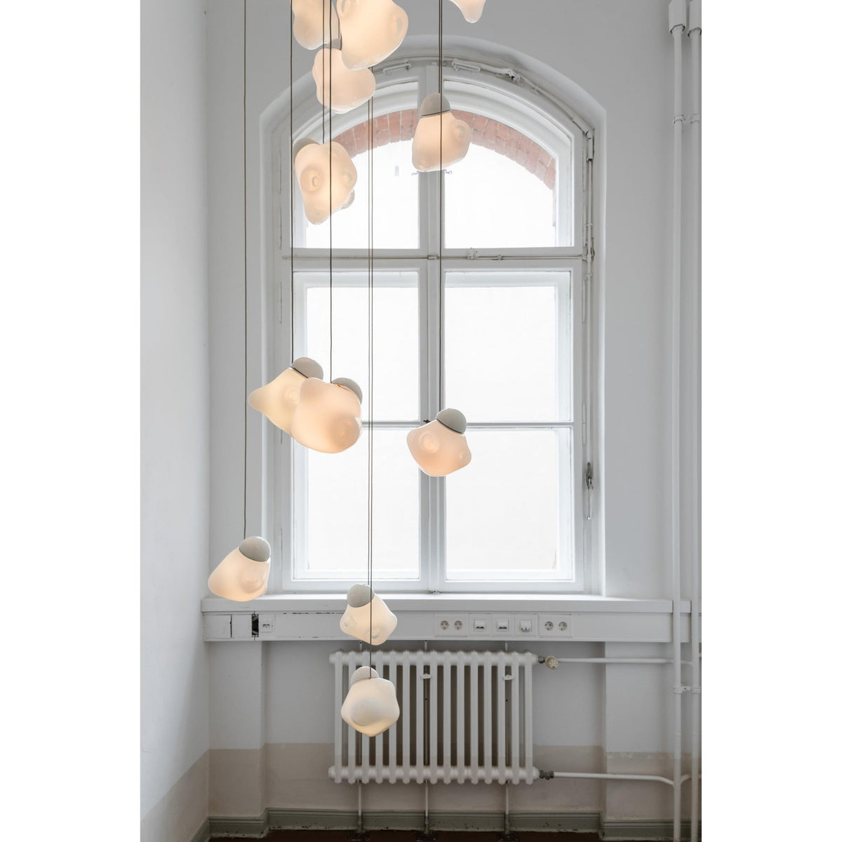 Ice Pier Spiral Chandelier
