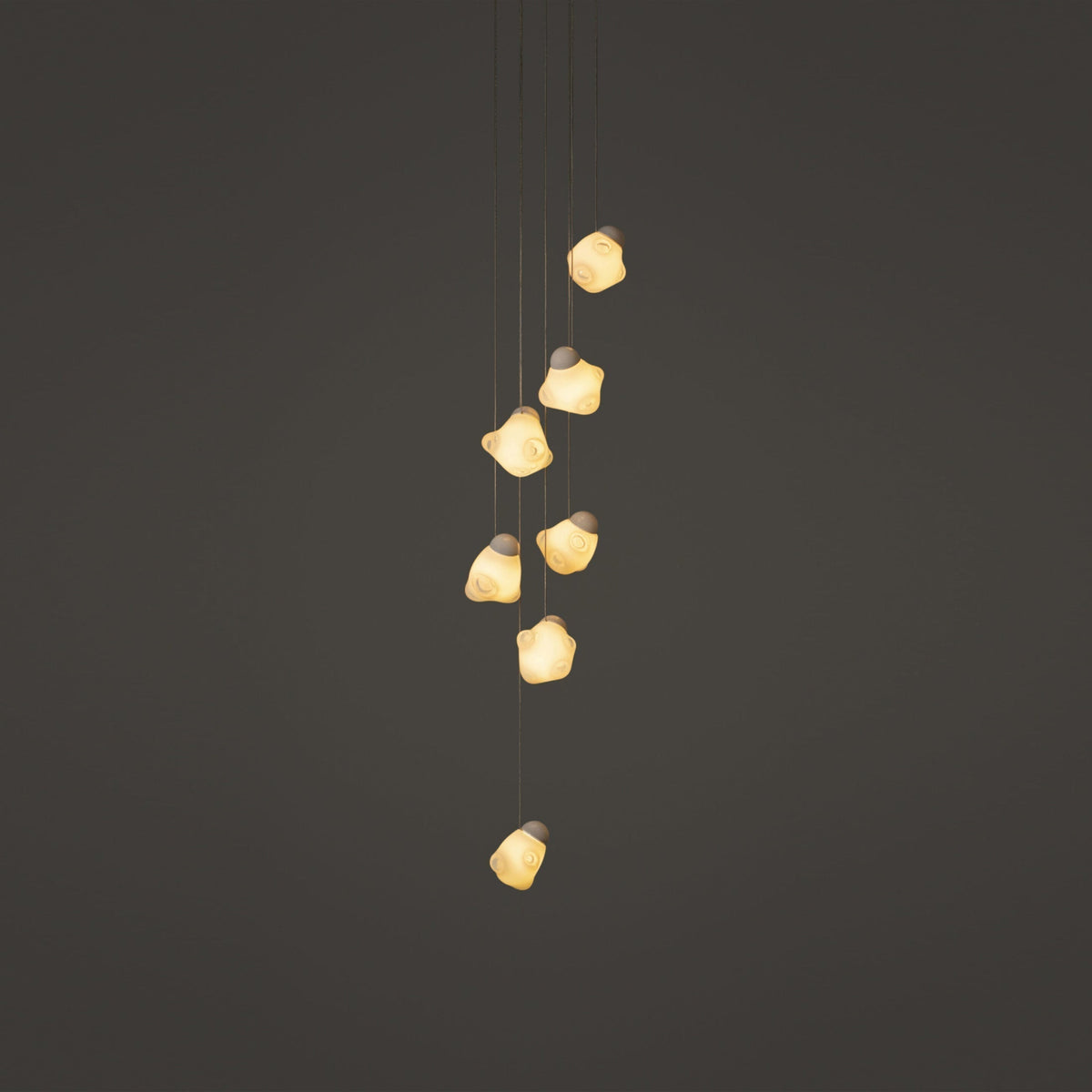 Ice Pier Spiral Chandelier