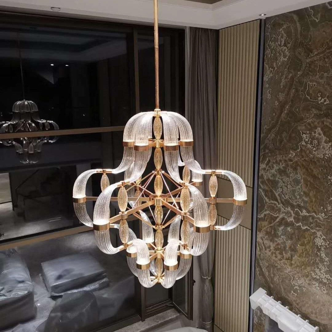 Modern Art Glass Chandelier for Living Room / dining Room / kitchen Island / bedroom