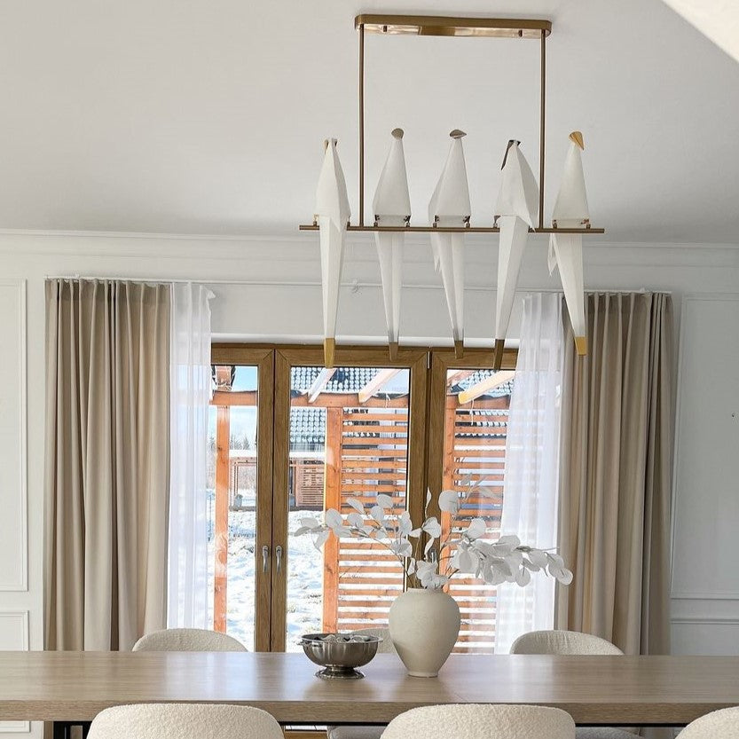 Modern Sitting Birds Pendant Light for Dining / living Room / staircase / foyer