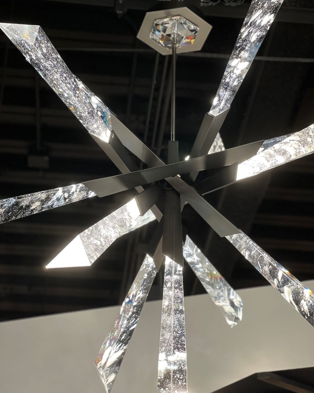 Luxury Sputnik Crystal Chandelier for Living Room / dining Room / bedroom