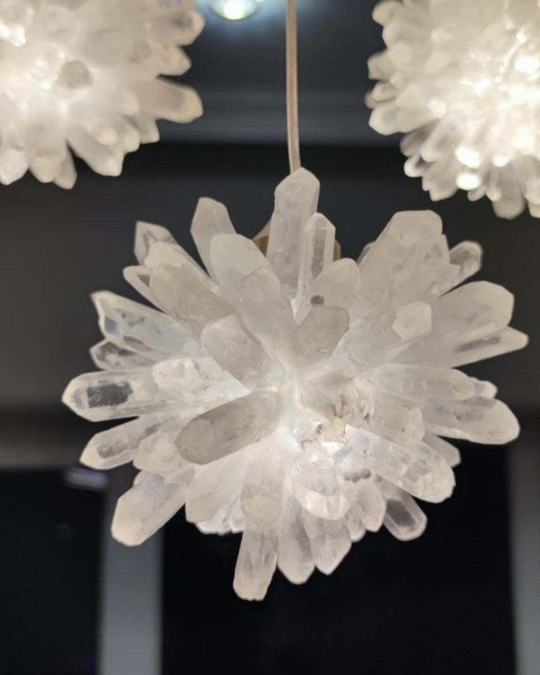 Luxury Floating Crystal Rock Chandelier for Staircase / foyer