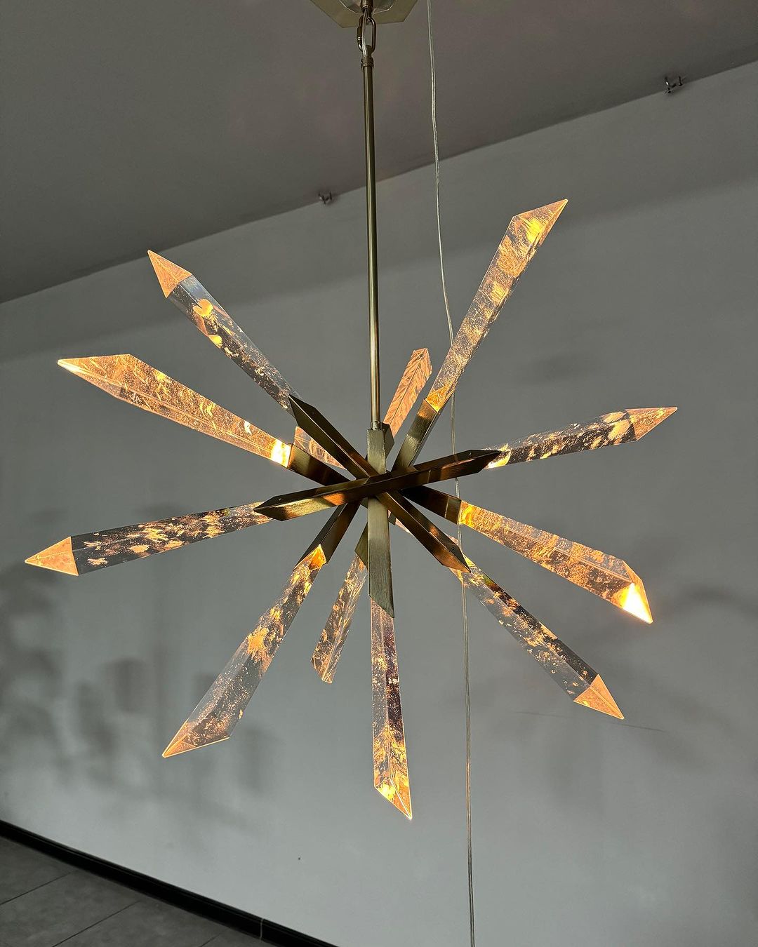 Luxury Sputnik Crystal Chandelier for Living Room / dining Room / bedroom