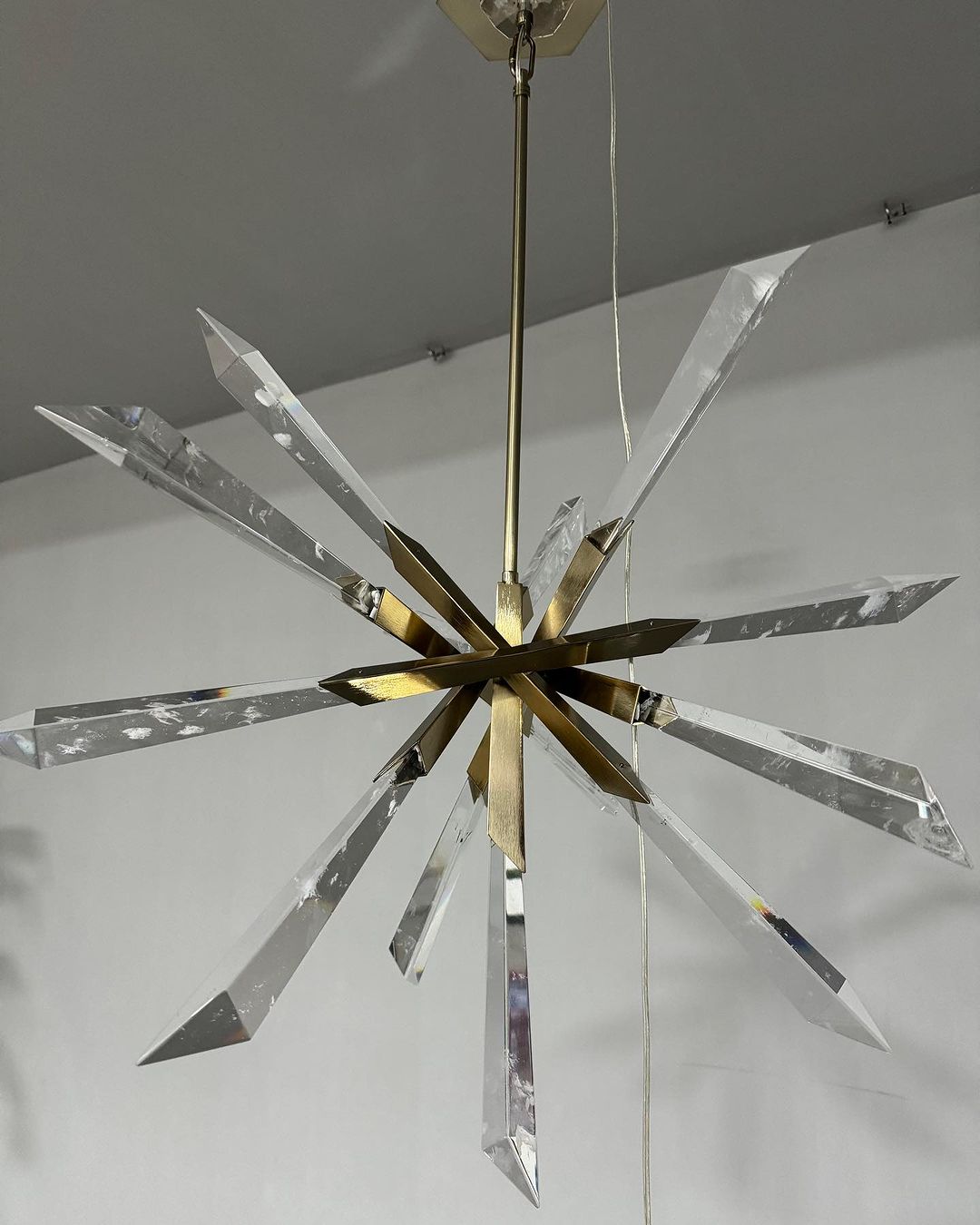 Luxury Sputnik Crystal Chandelier for Living Room / dining Room / bedroom