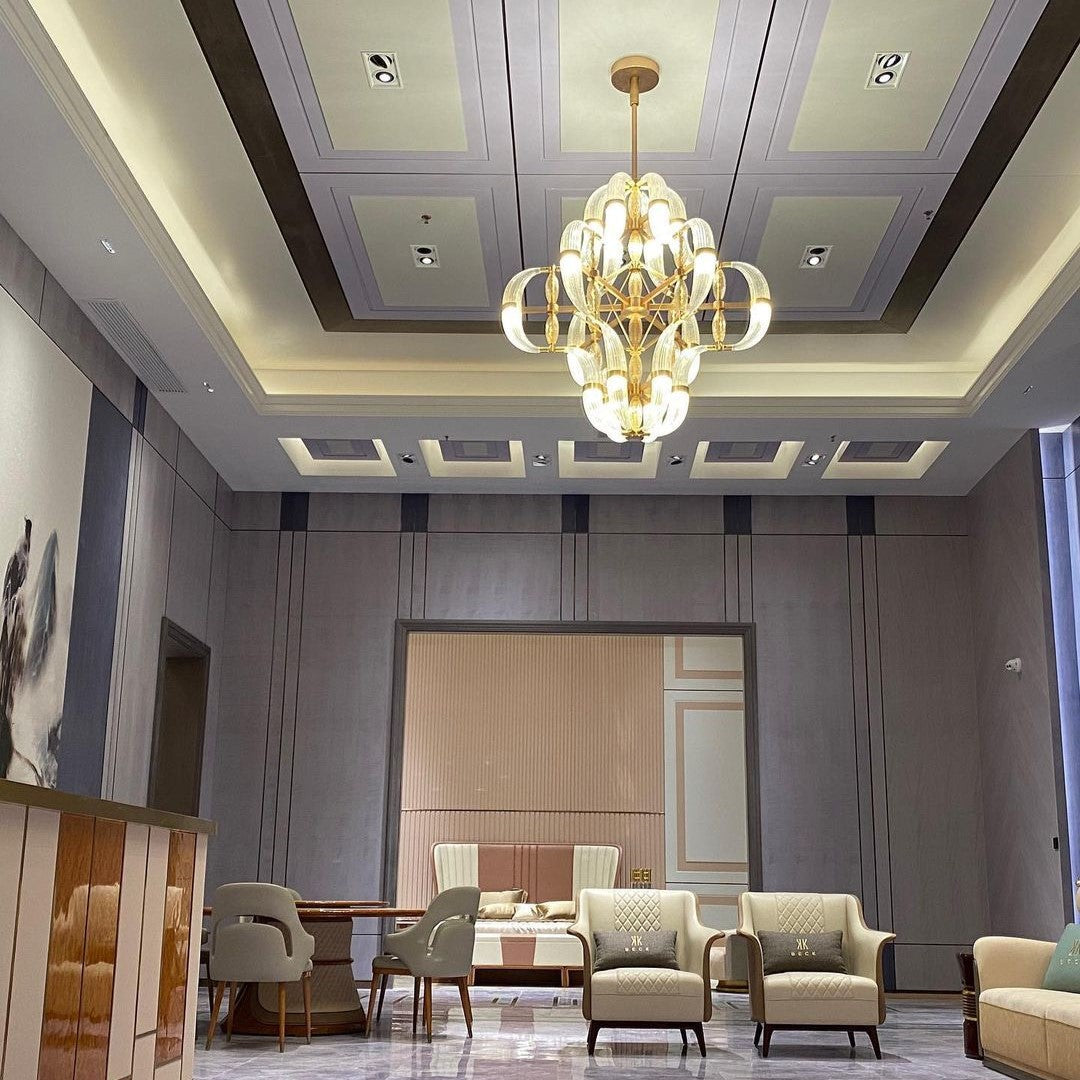 Modern Art Glass Chandelier for Living Room / dining Room / kitchen Island / bedroom
