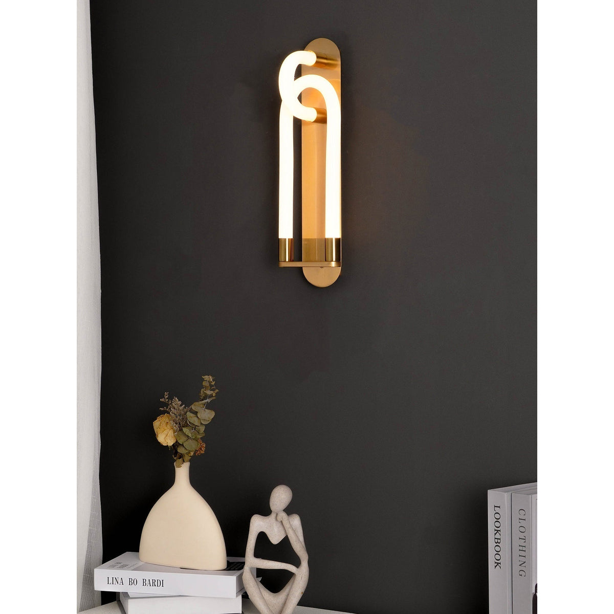 Interlocking Fingers Wall Lamp