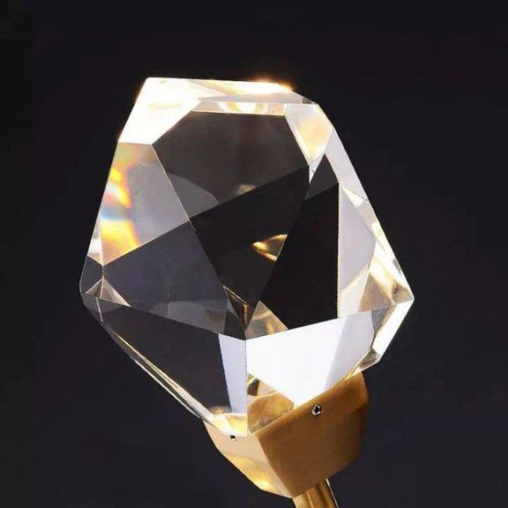 Isaro Faceted Oval Chandelier for Living Room