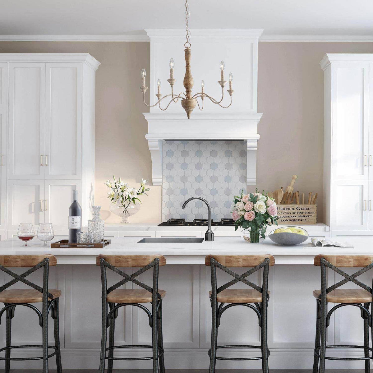 Izuell Candle Chandelier