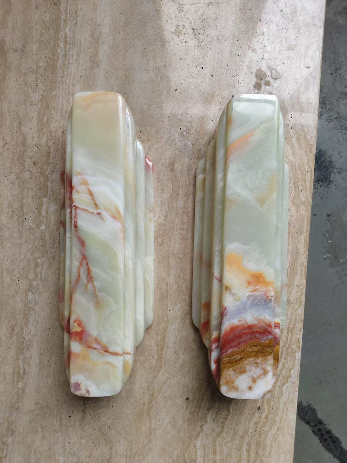 Jewel Onyx Alabaster Wall Lamp