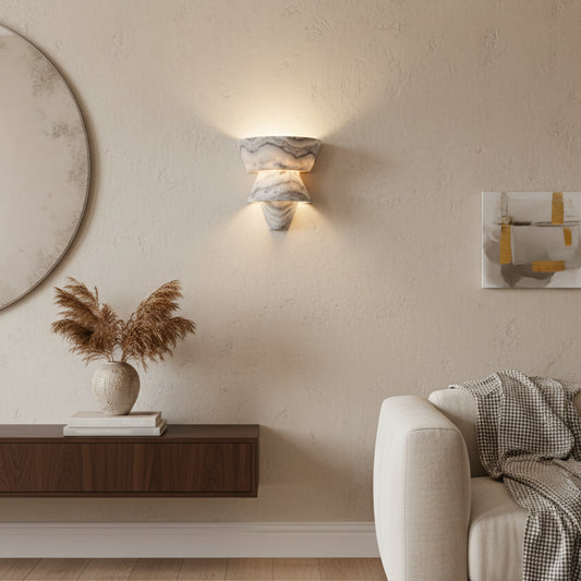 Alabaster Wall Sconce