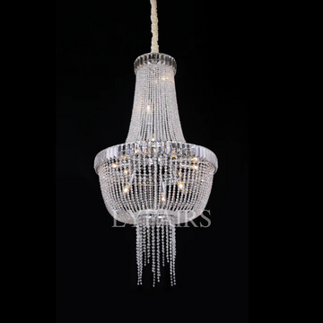 Luxury Modern Empire Crystal Chandelier for Foyer / entryway / Living Room
