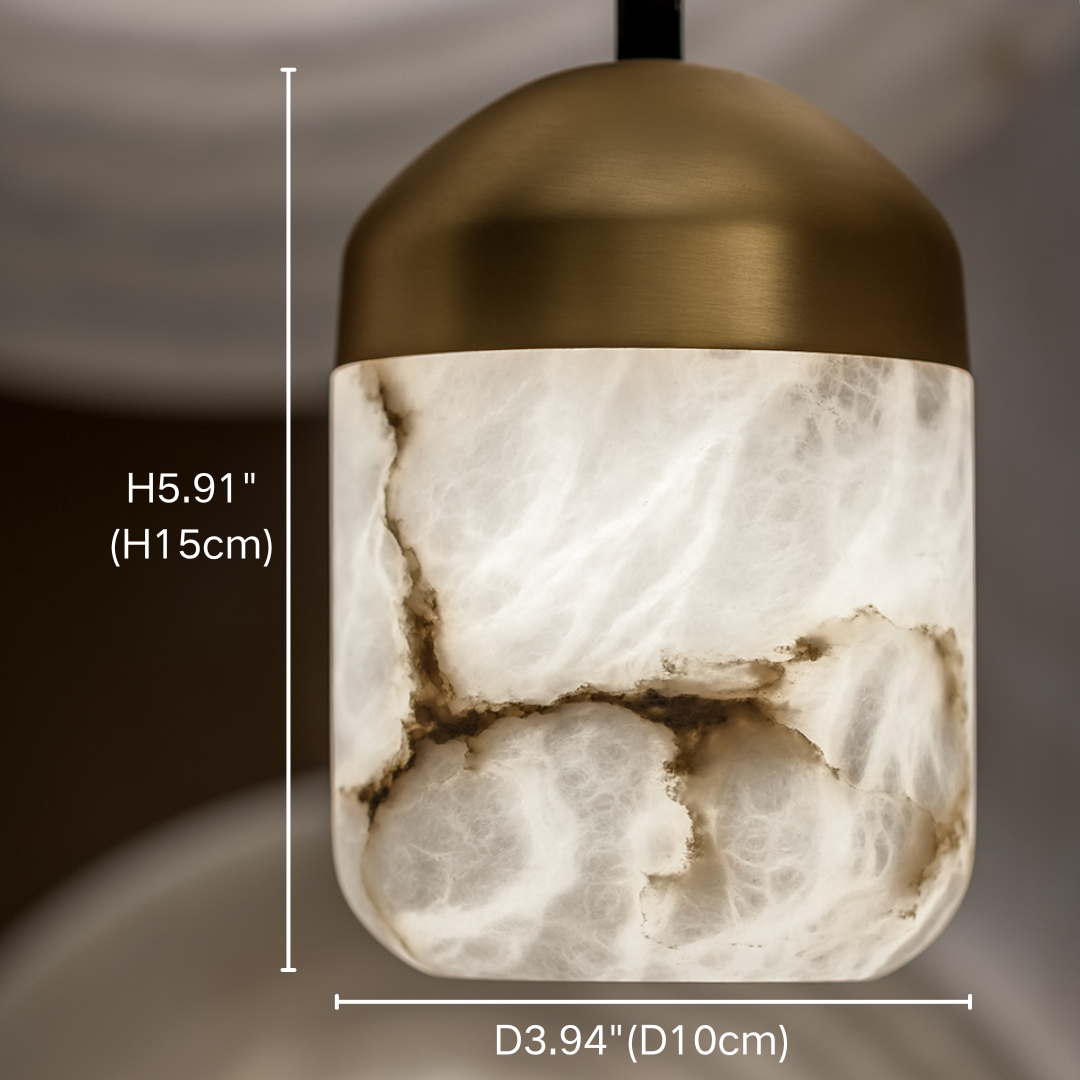 Modern Alabaster Staircase Chandelier for Living Room / staircase / foyer