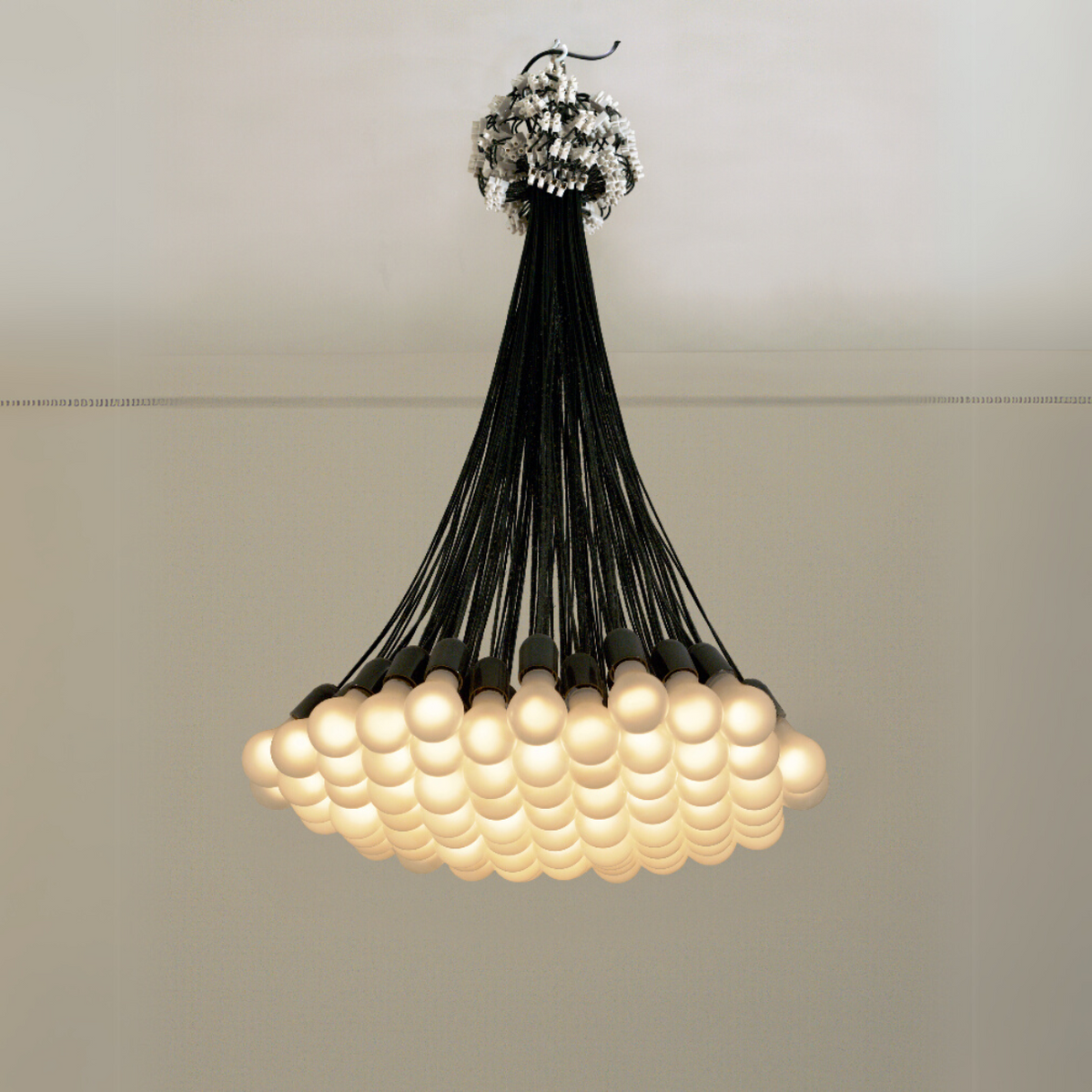 Modern Flower Bouquet-Inspired 85-Light Chandelier