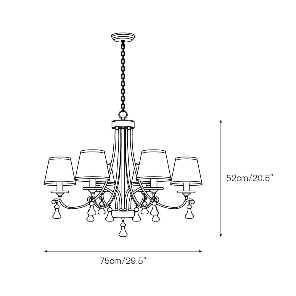 La Pointe Chandelier