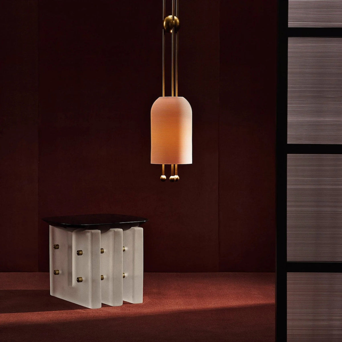 Lantern Glass Pendant Lamp