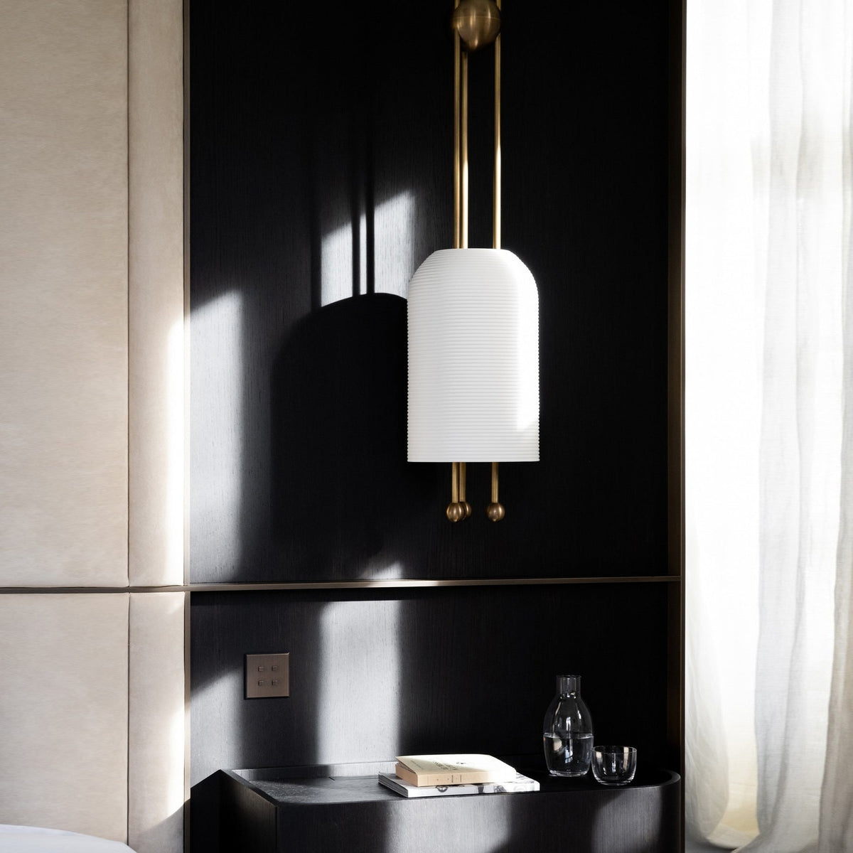 Lantern Glass Pendant Lamp