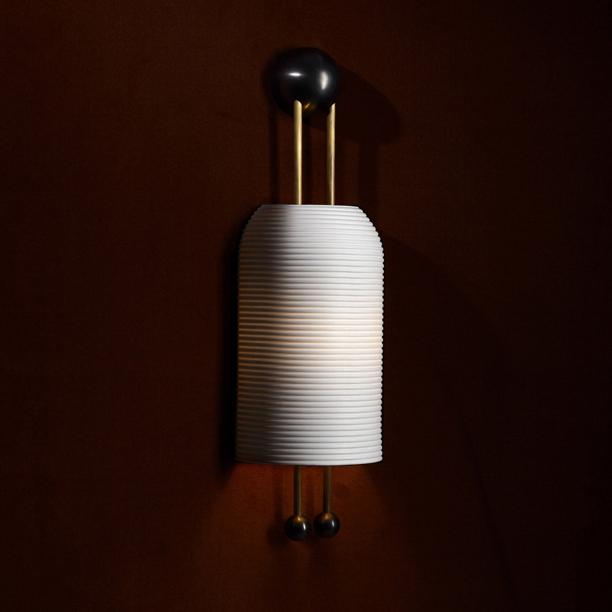 Zelaeora Modern Minimalist Glass Lantern Sconce Wall Lamp