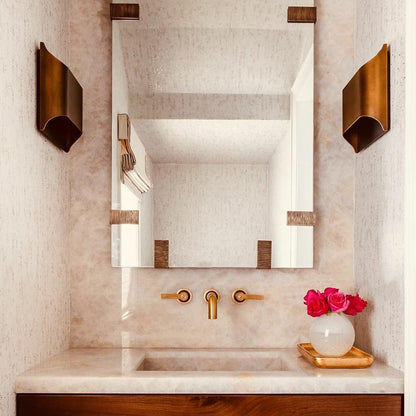 Leclerc Modern Brass Wall Light