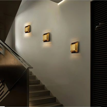 Leclerc Modern Brass Wall Light