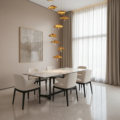 Livra Leaf Chandelier - Manohaus