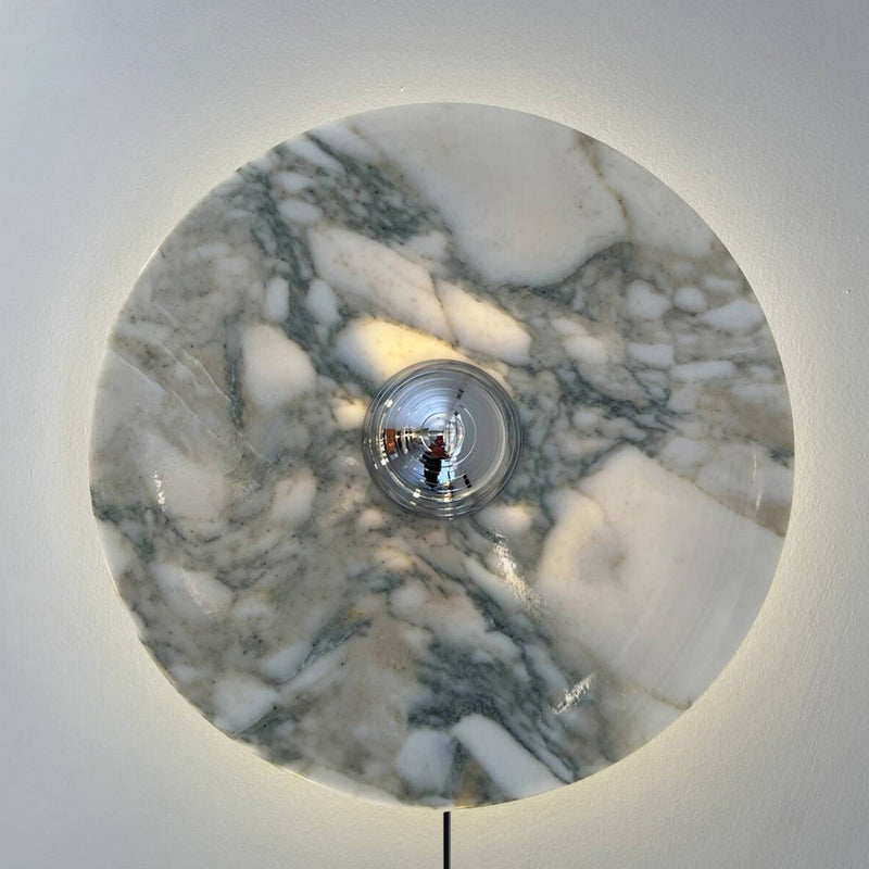 Lucie Marble Plug Wall Lamp