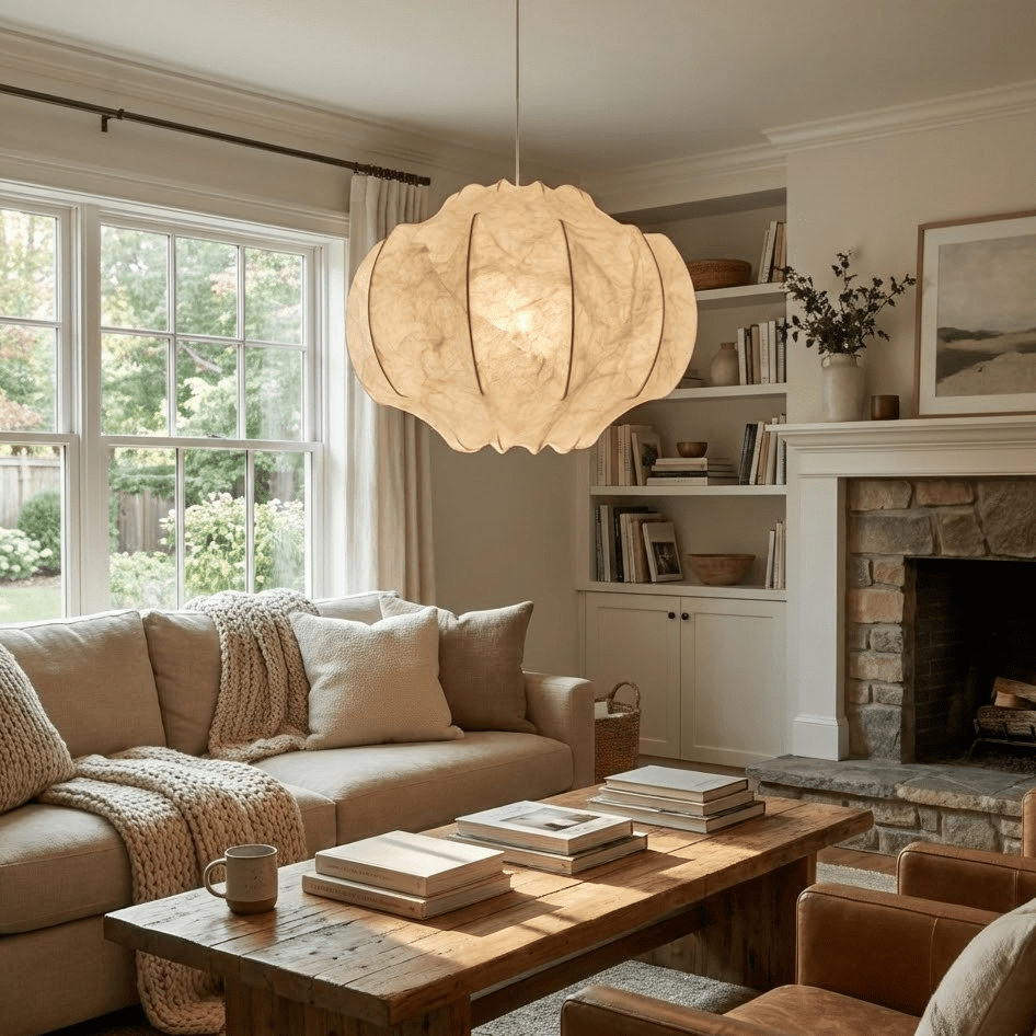 Lunara Silk Bloom Pendant Lamp