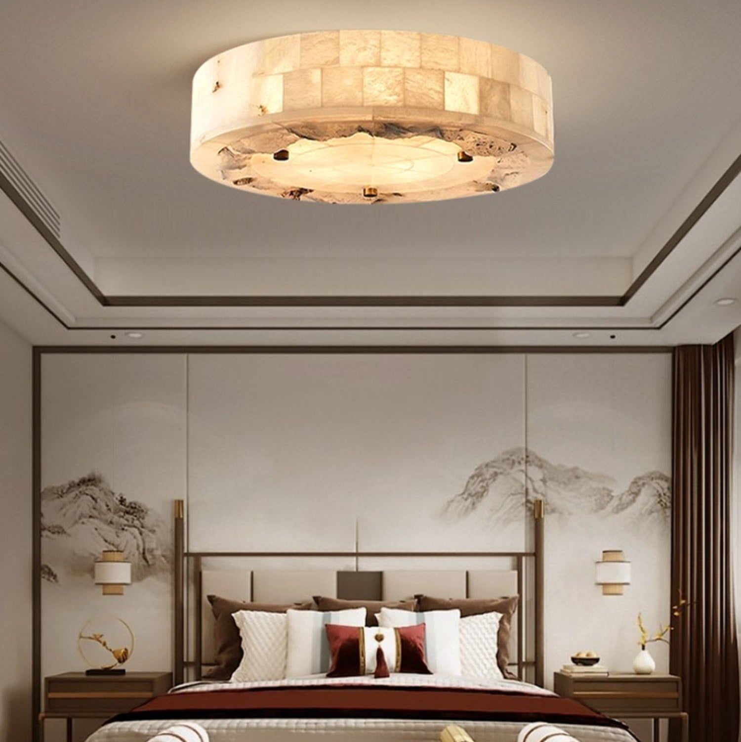 Luriel Alabaster Ceiling Light - Vakkerlight