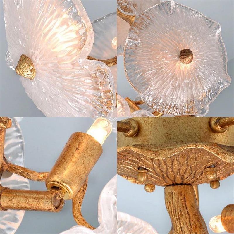Modern Nenufar Luxury Branch Chandelier for Staircase