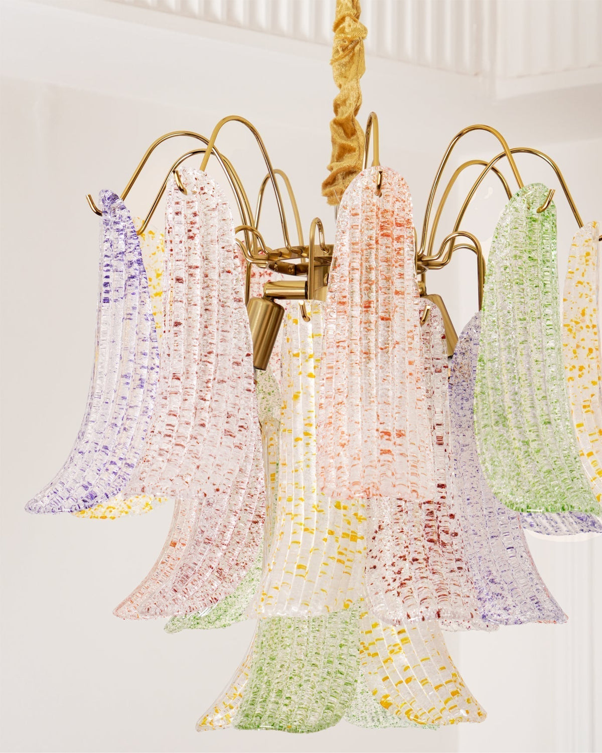 Mazzega Murano Glass Chandelier