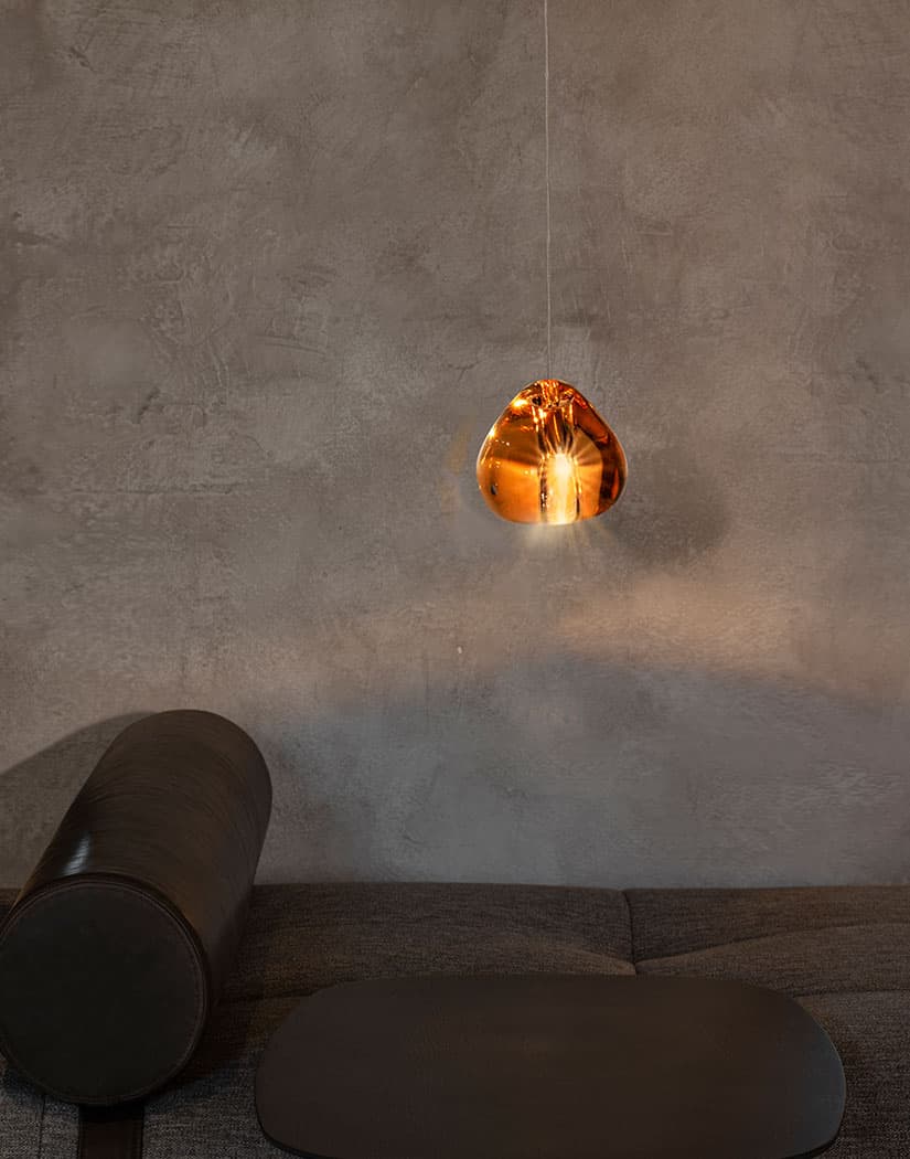 Cherry Crystal Spiral Chandelier