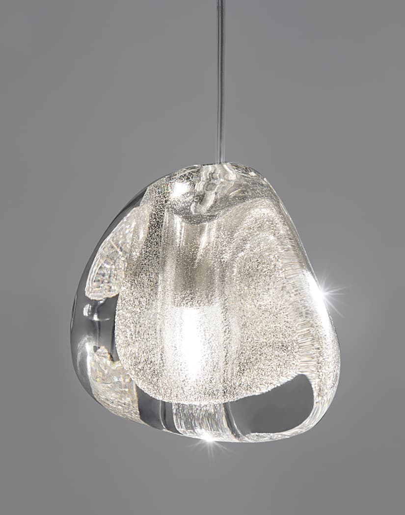 Cherry Crystal Spiral Chandelier