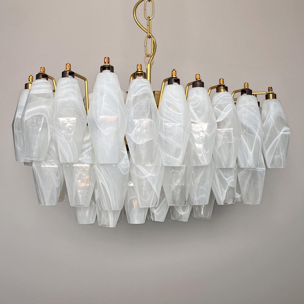 Murano Poliedri Chandelier