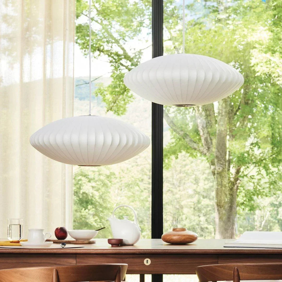 Modern Irregular Bubble Pendant Lamp with Polymer Finish and Steel Structure