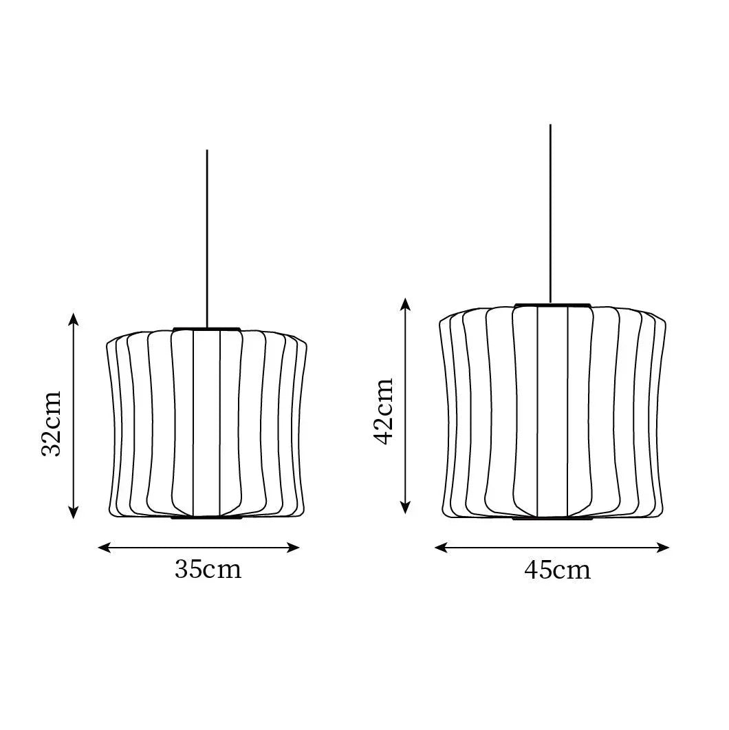 Modern Irregular Bubble Pendant Lamp with Polymer Finish and Steel Structure
