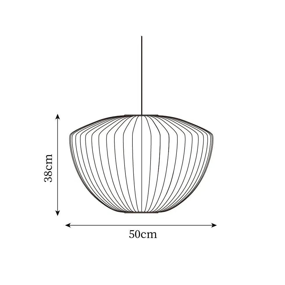 Modern Irregular Bubble Pendant Lamp with Polymer Finish and Steel Structure
