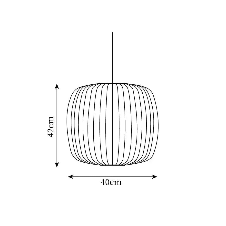 Modern Irregular Bubble Pendant Lamp with Polymer Finish and Steel Structure