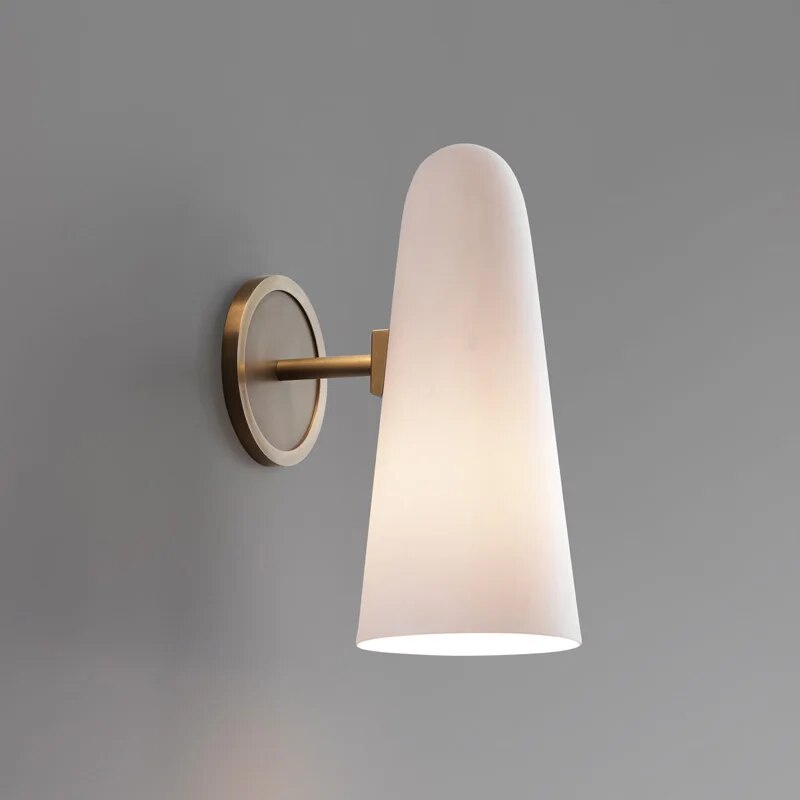 Modern Style Round Cone Glass Chandelier for Bedroom / living Room / dining Room