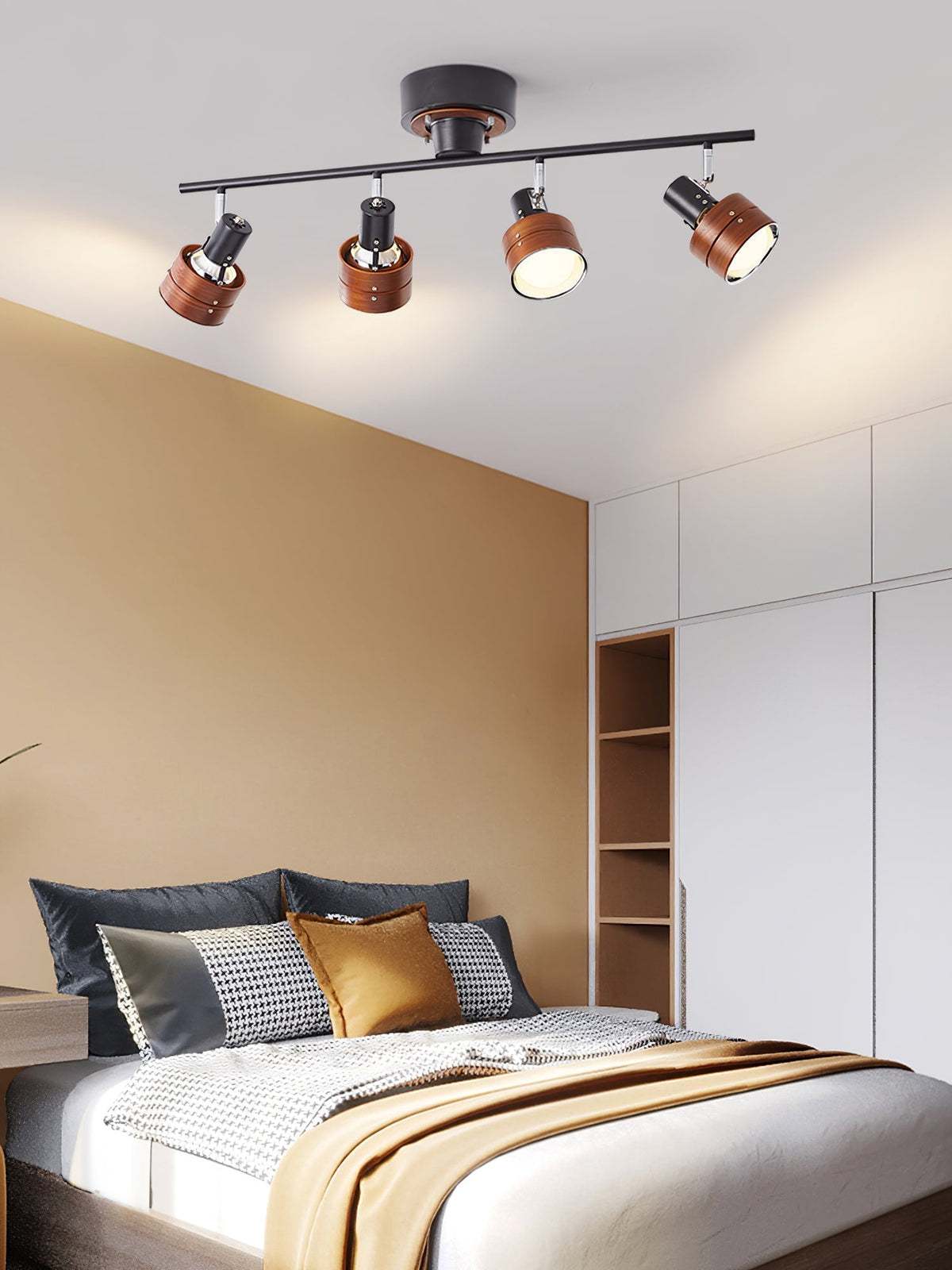 Nordic Cylindrical 4-Light Spotlight