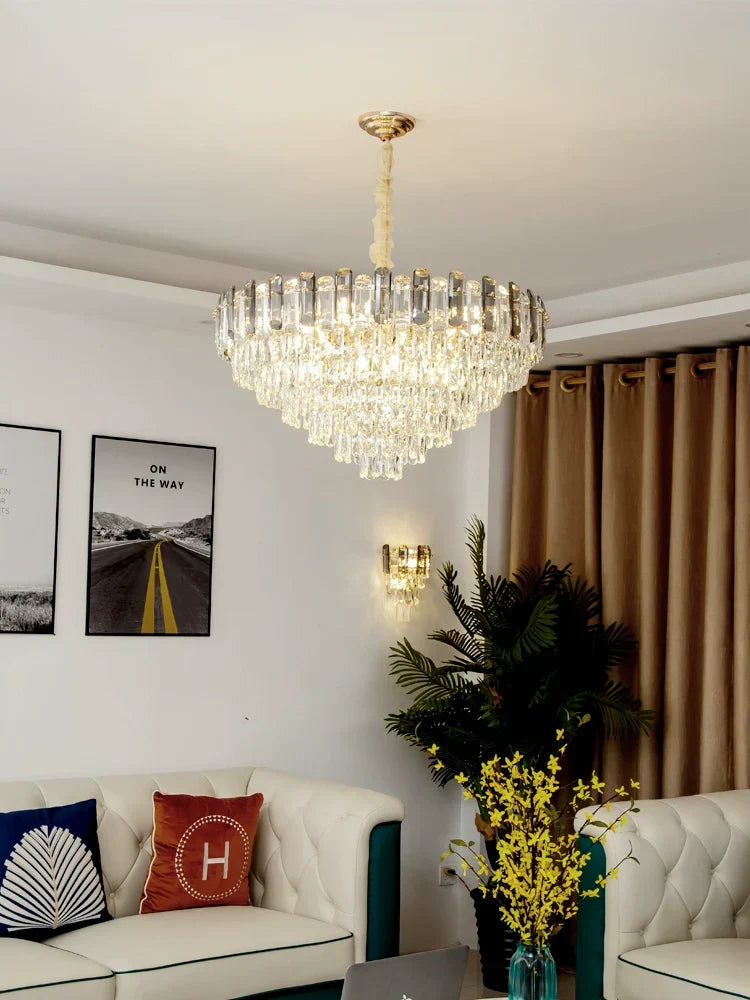 Light Luxury Crystal Chandelier for Living Room / bedroom