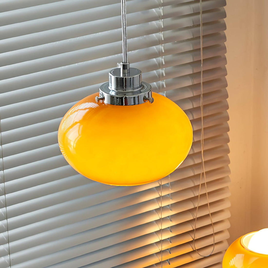 Oval Persimmon Pendant Light